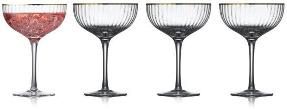 Lyngby Palermo Gold cocktailgløs 4 stk