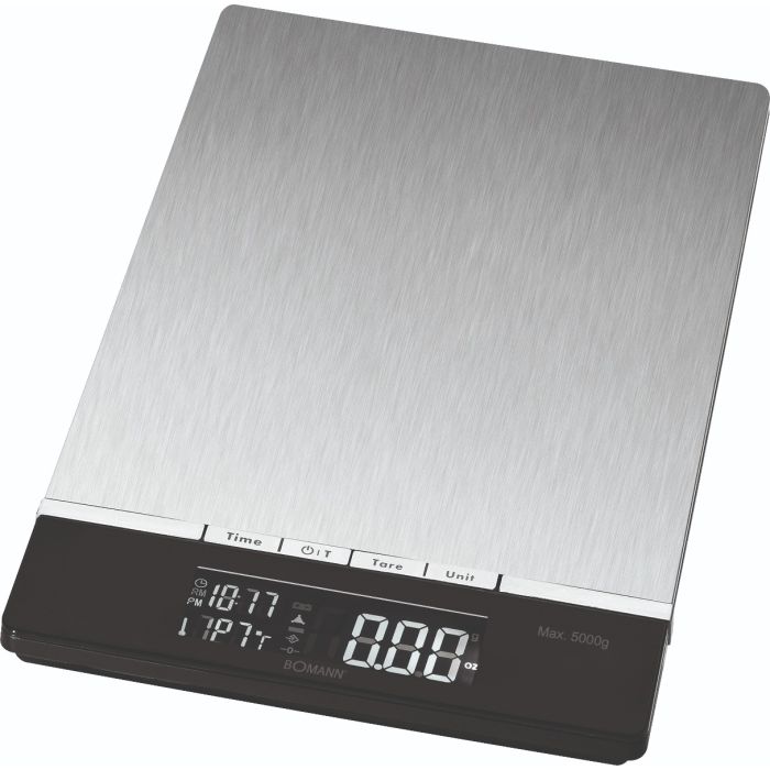 Bomann Køksvekt stál, 2kg