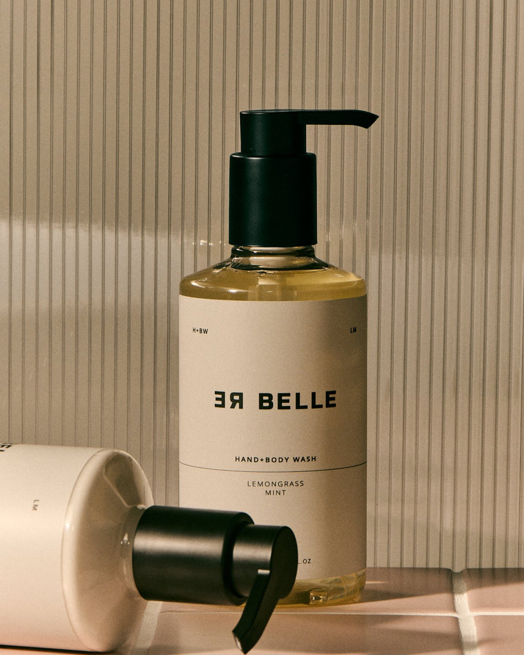 REBELLE hand+body wash lemongrass mint