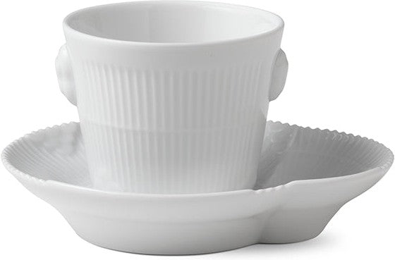 RC Hvid Elements Espressokop v/ Undirskál