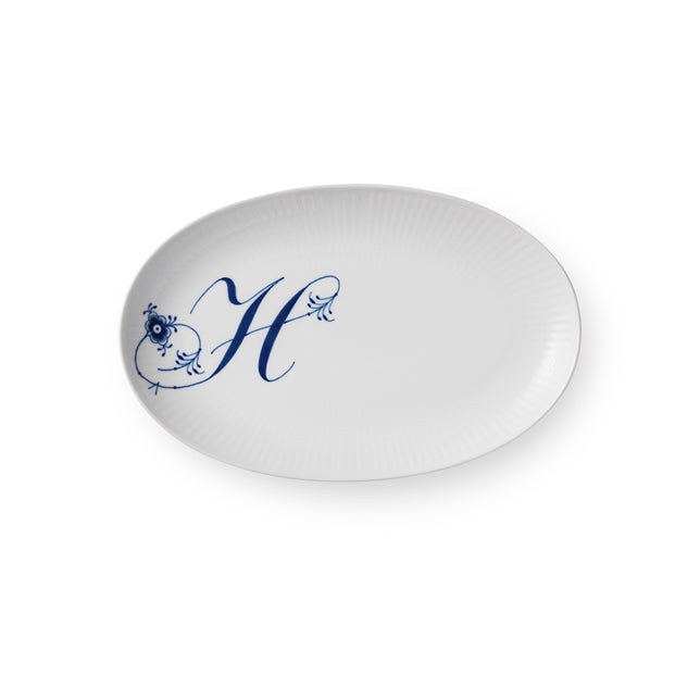 Royal Copenhagen alfabet asiet H 23 cm