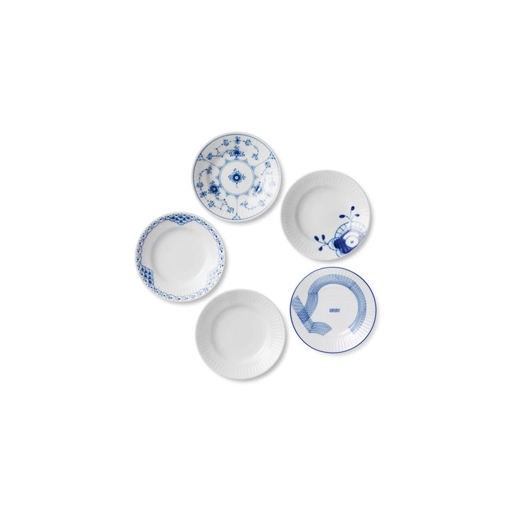 Royal Copenhagen History Mix tallerkar 5 stk 11 cm