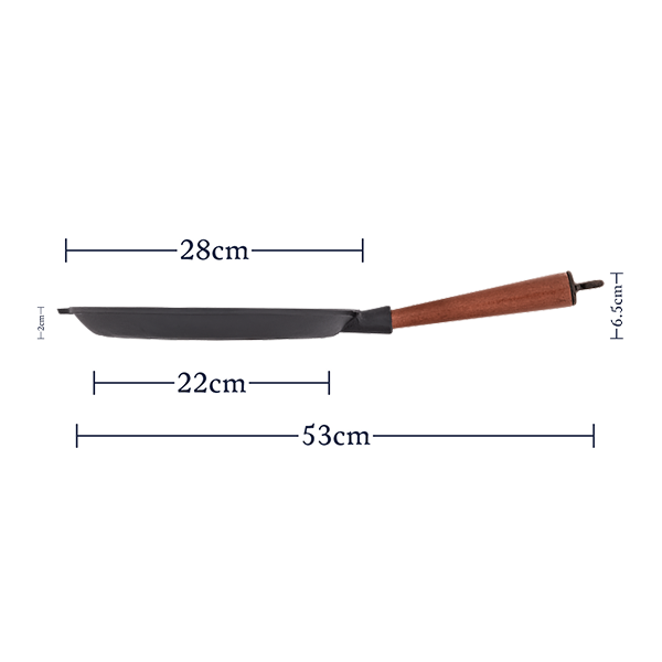 Stellar Grillpanna úr stoypijarn 28cm