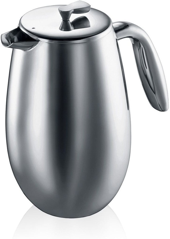 Bodum Columbia stempulkanna 8 koppar stál