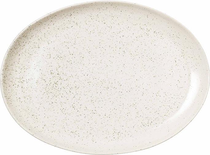 Broste ovalt fat nordic vanilla 26,5x35,5