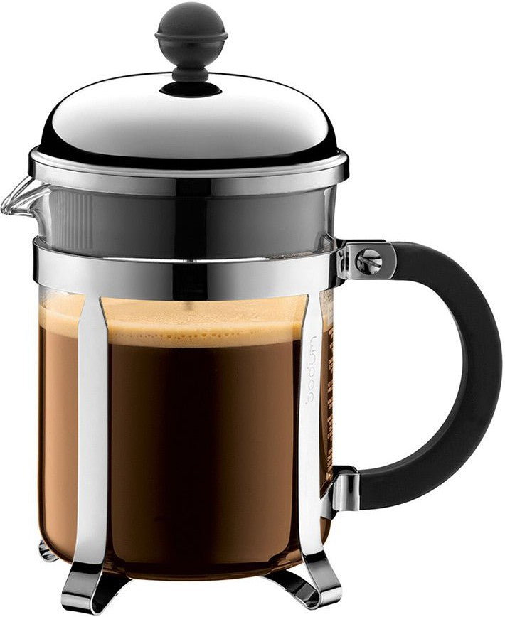 Bodum Chambord stempulkanna 4 koppar krom