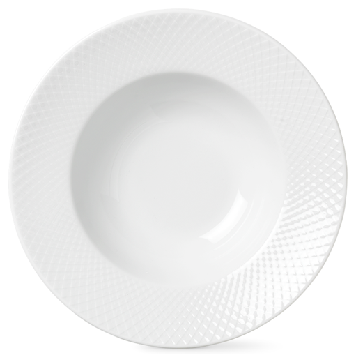 Lyngby Rhombe pastatallerkur 24,5 cm