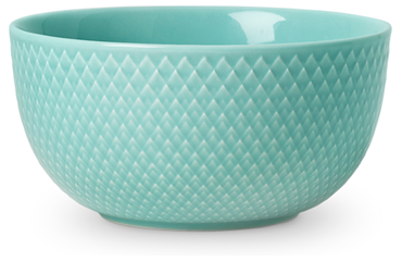 Lyngby Rhombe Color skál 13 cm aqua