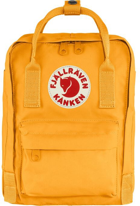 Fjallraven Mini ryggsekkur warm yellow