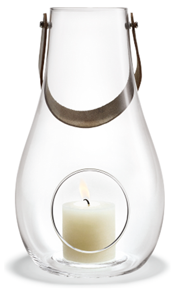 Holmegaard lanterna glas 29 cm