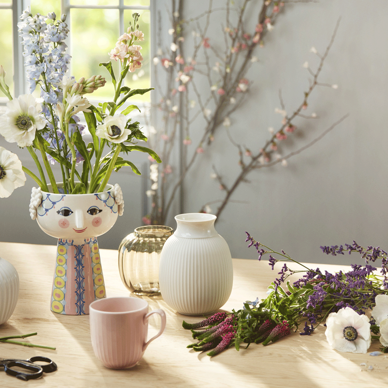 Bjørn Wiinblad eva vasi pink 23cm