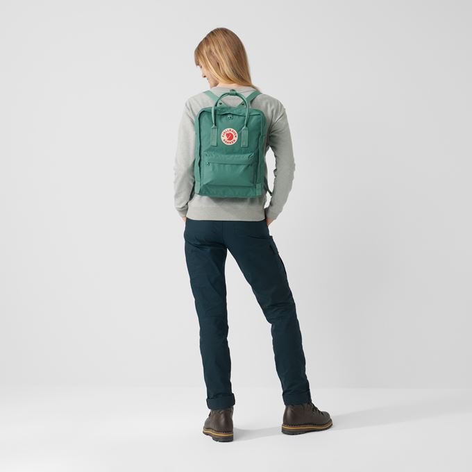 Fjallraven kanken ryggsekkur frost green