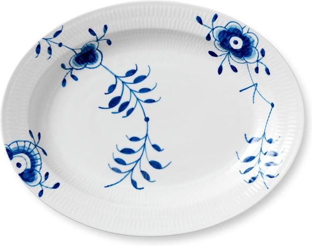 RC Blå Mega ovalt fat 36,5cm