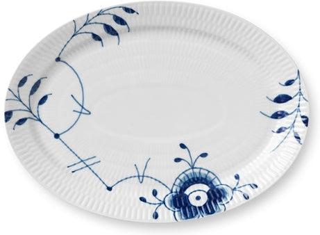 RC Blå Mega ovalt fat 28 cm