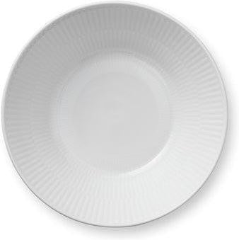 RC Hvid Riflet skál 17 cm