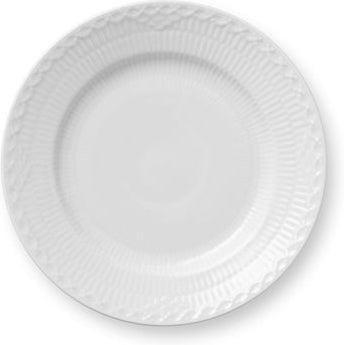 RC Hvid Halvblonde tallerkur 17 cm