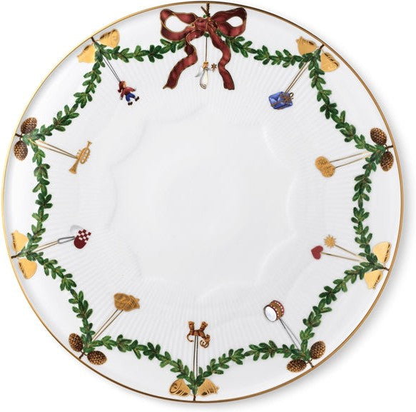 Royal Copenhagen Stjerne Riflet Jul fat 32cm