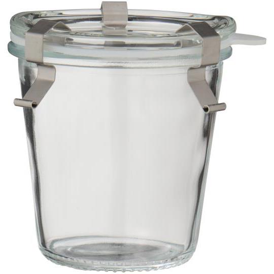 Ib glaskrukka v/glasløk og klips 250ml