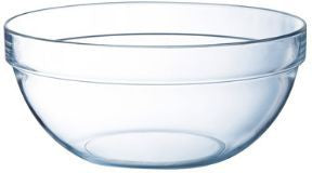 Glasskál 26 cm 4,3 L