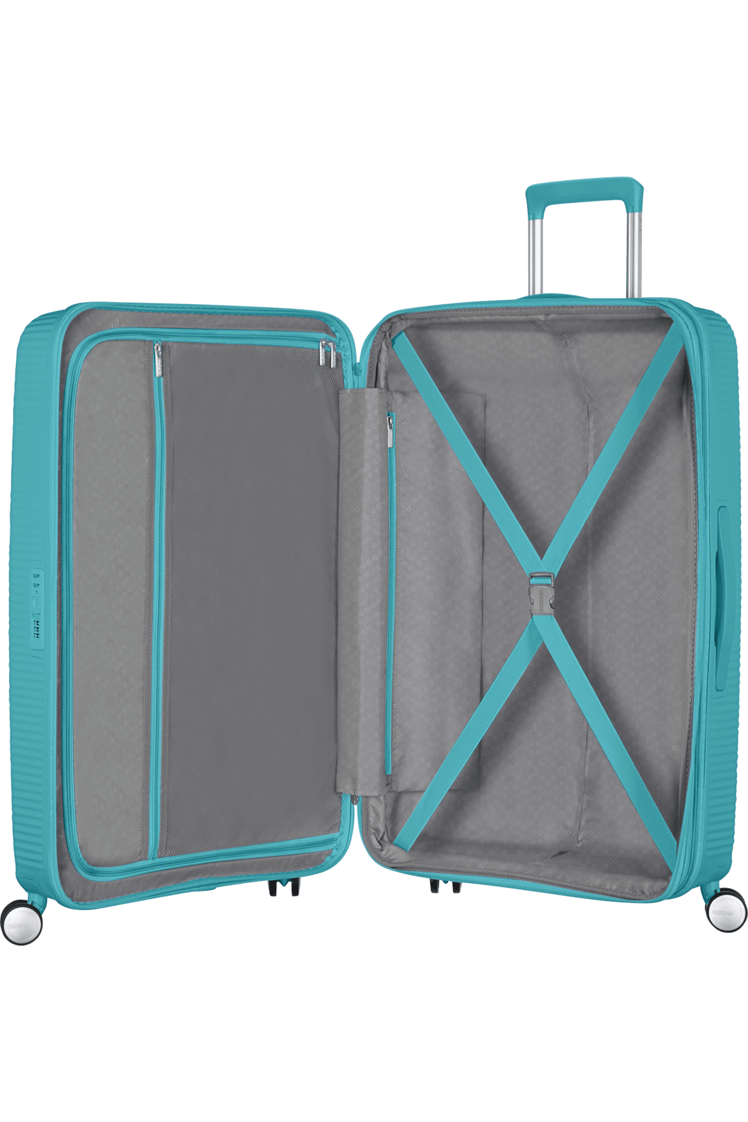 Samsonite Soundbox kuffert 67cm turquoise tonic