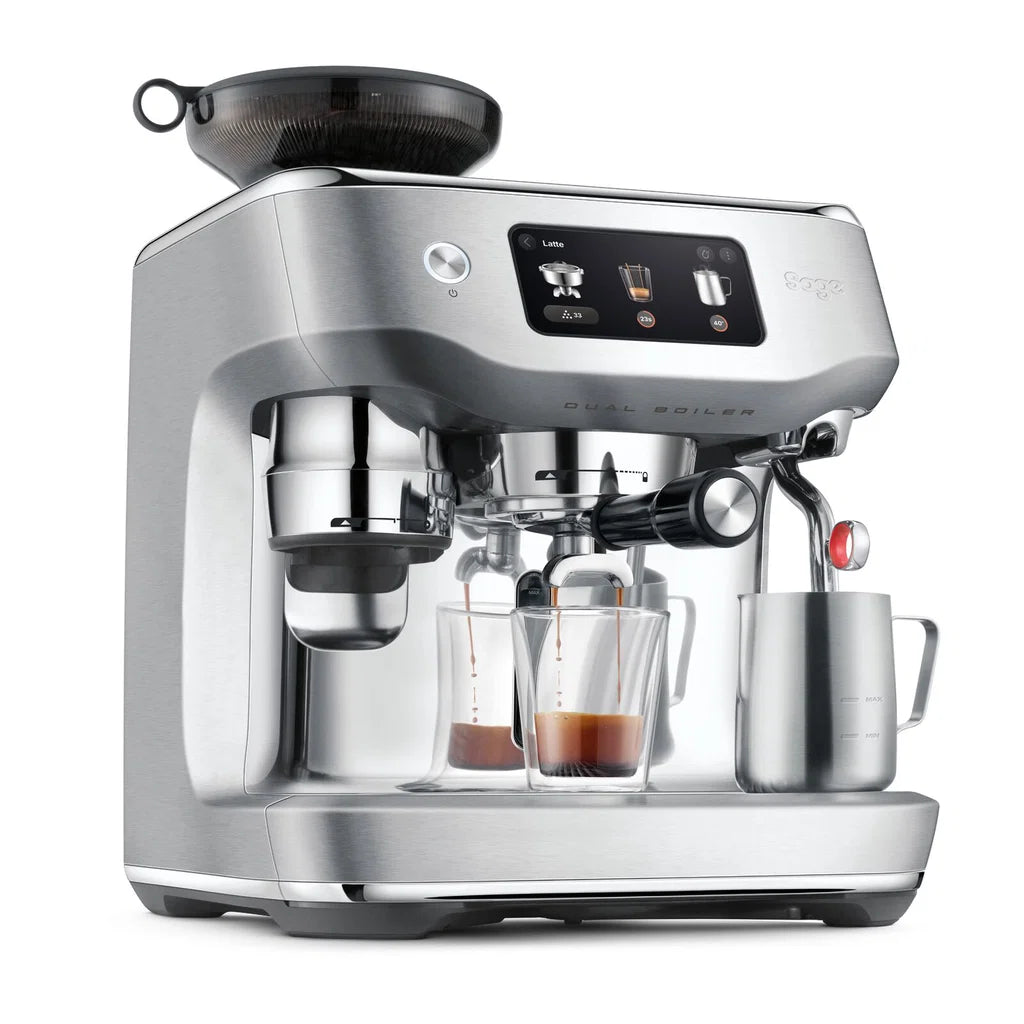 Sage Oracle Dual Boiler Espresso Machine brushed stainless steel