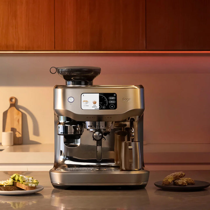 Sage Oracle Dual Boiler Espresso Machine brushed stainless steel