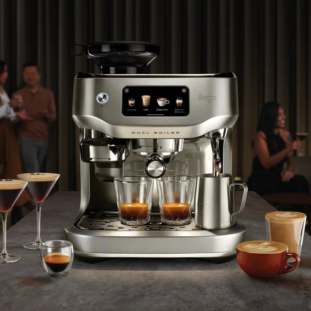 Sage Oracle Dual Boiler Espresso Machine brushed stainless steel