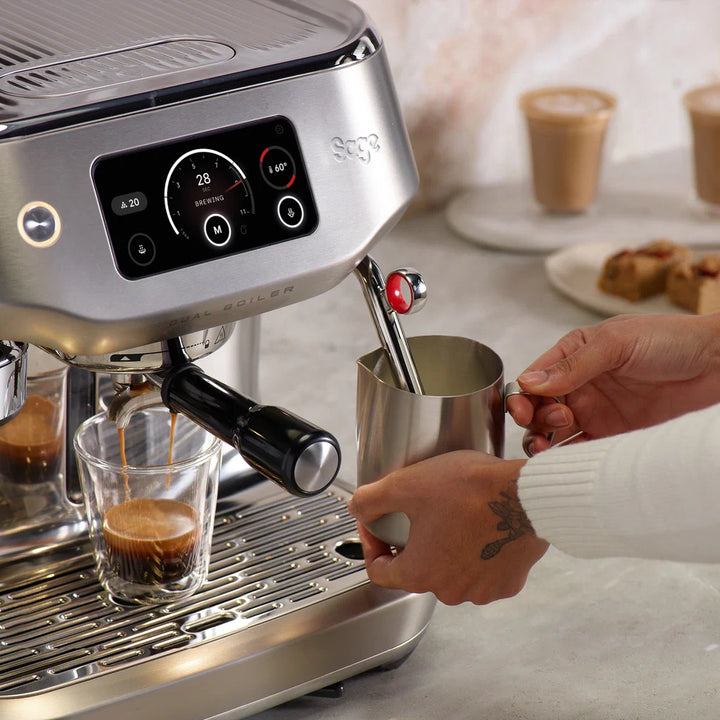 Sage Oracle Dual Boiler Espresso Machine brushed stainless steel