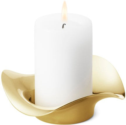 Georg Jensen cobra ljósastaki gull