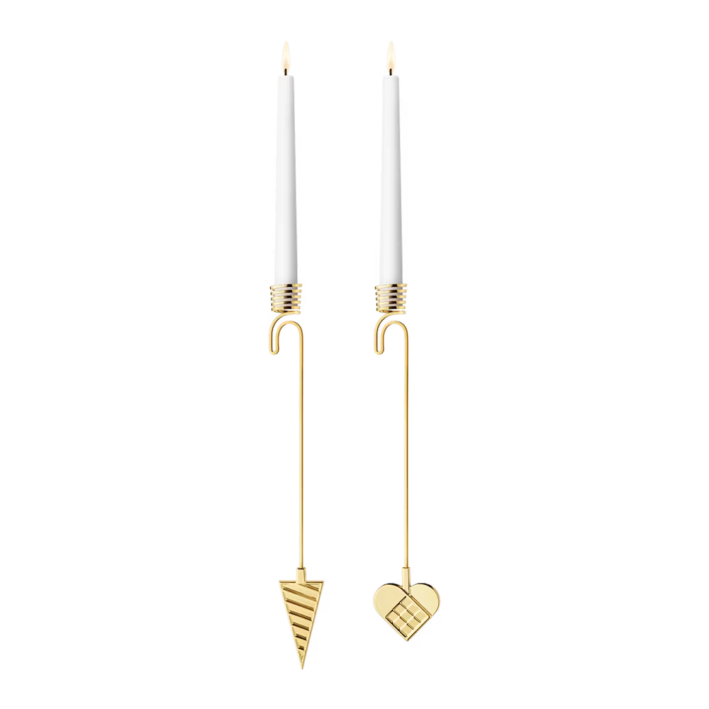 Georg Jensen ljósastakar hjarta & kramarhús jól 2025