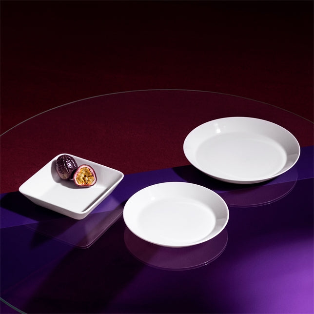 Iittala teema tallerkur 19 cm hvítt