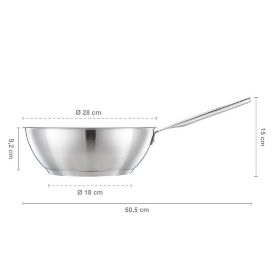 Fiskars All Steel wok 28cm