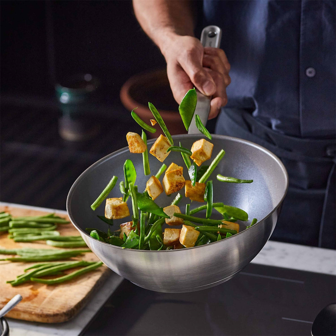 Fiskars all steel wok 28 cm