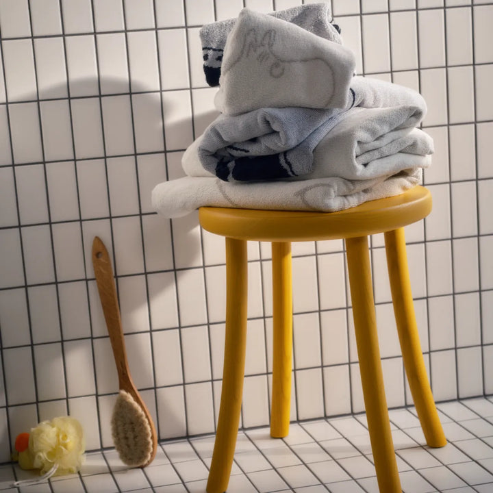 Mumi Handklæði 50x70 mMumitrøll hvítt