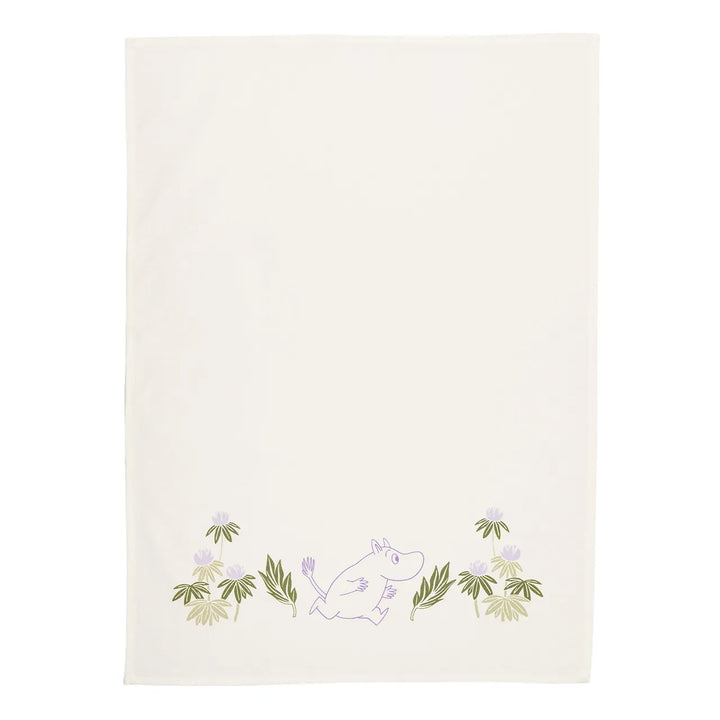 Mumi Viskustykkir 50x70 2stk hvítt/lilla