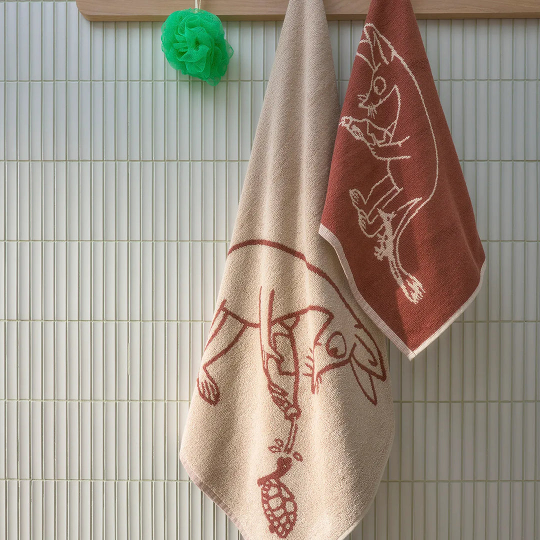 Mumi Handklæði 70x140 Snoddi beige