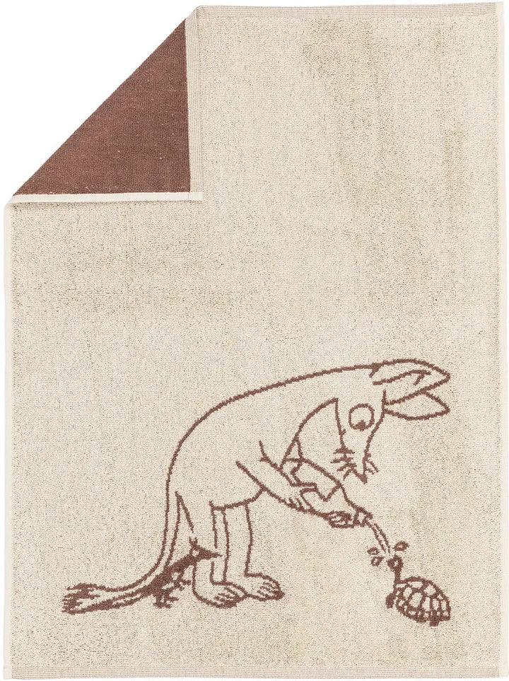 Mumi Handklæði 50x70 Snoddi beige