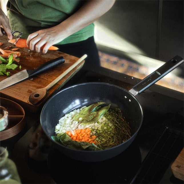 Fiskars Hard Face non-stick wok