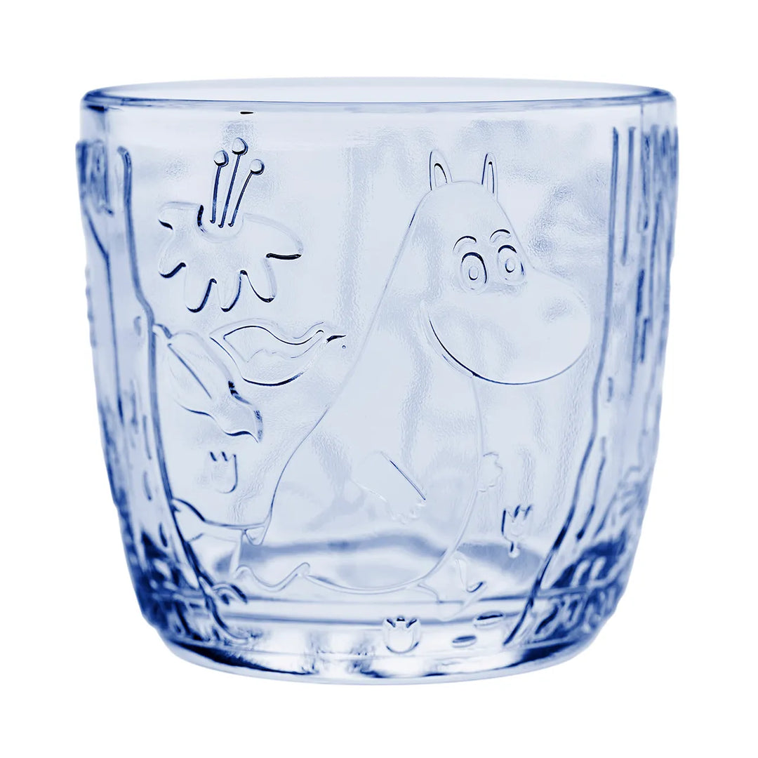 Mumi vatnglas 28cl. blátt 1 stk.