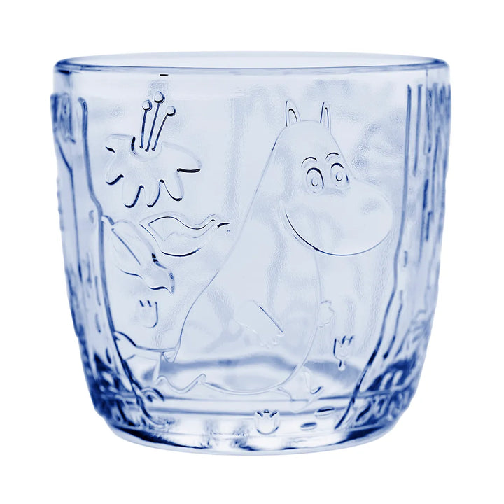 Mumi vatnglas 28cl. blátt 1 stk.