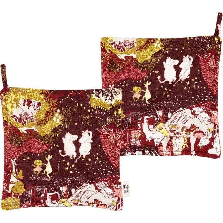 Mumi festlige øjeblikke grýtulappar 2 stk