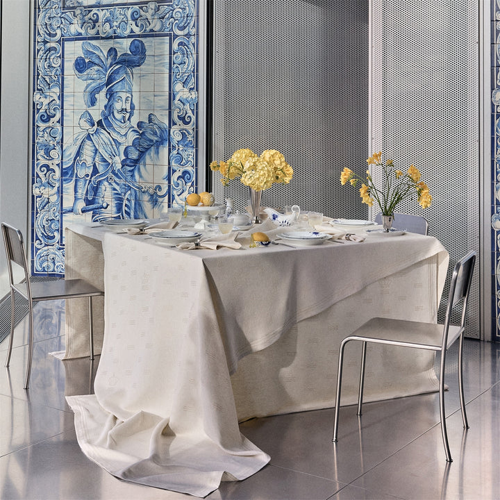 Royal Copenhagen Dúkur hvítur 145x270