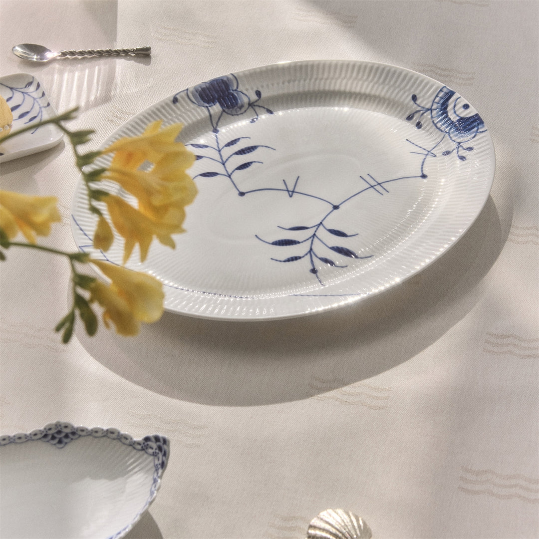 Royal Copenhagen Dúkur hvítur 145x270