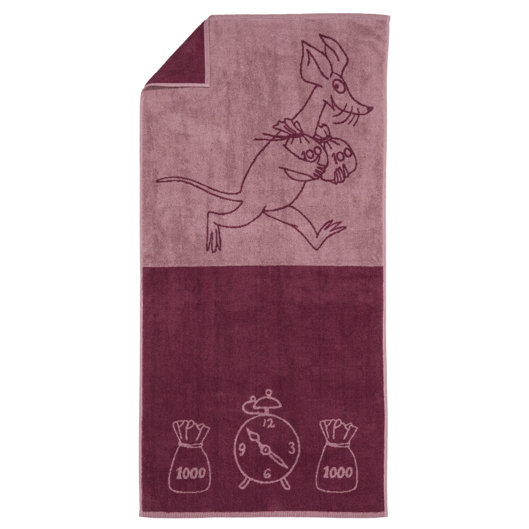 Mumi handklæði 70x140 Sniff/rosa