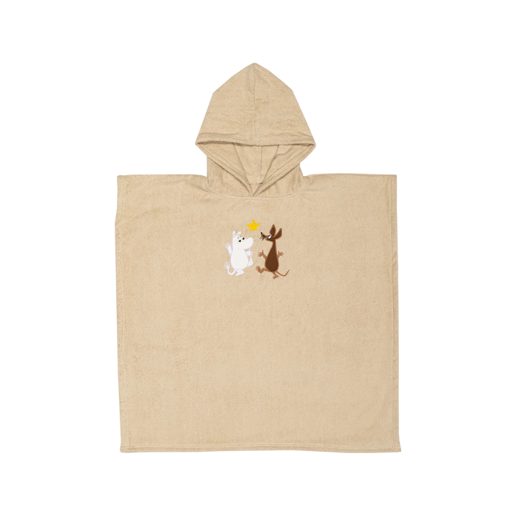 Mumi barnaponcho 75x75 Spc. Adventure/beige