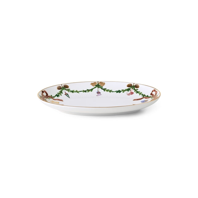 Royal Copenhagen stjerne riflet asiet 21,5cm