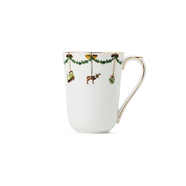 Royal Copenhagen Stjerne riflet krúss 36cl des.2