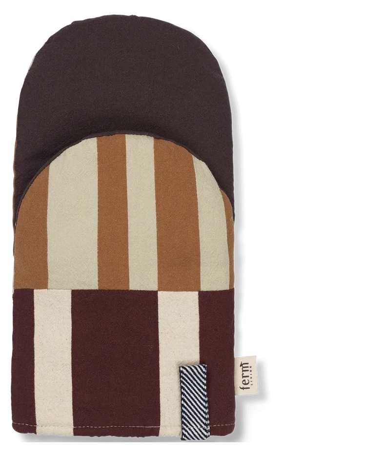 Ferm Living grillhandski patchwork
