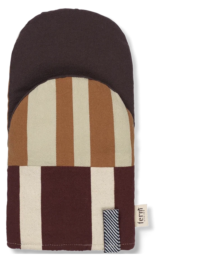 Ferm Living grillhandski patchwork