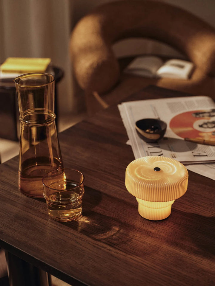 Ferm Ripple Portable Lamp H10 Oat